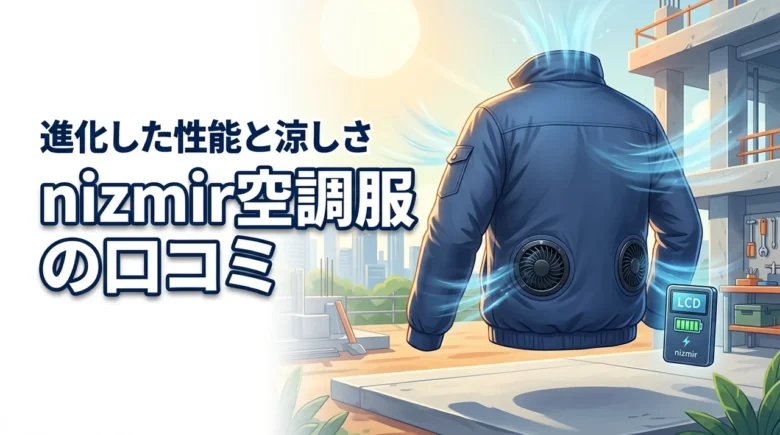 nizmirの空調服の口コミは本当に良い？進化した涼しさと性能をガチで検証
