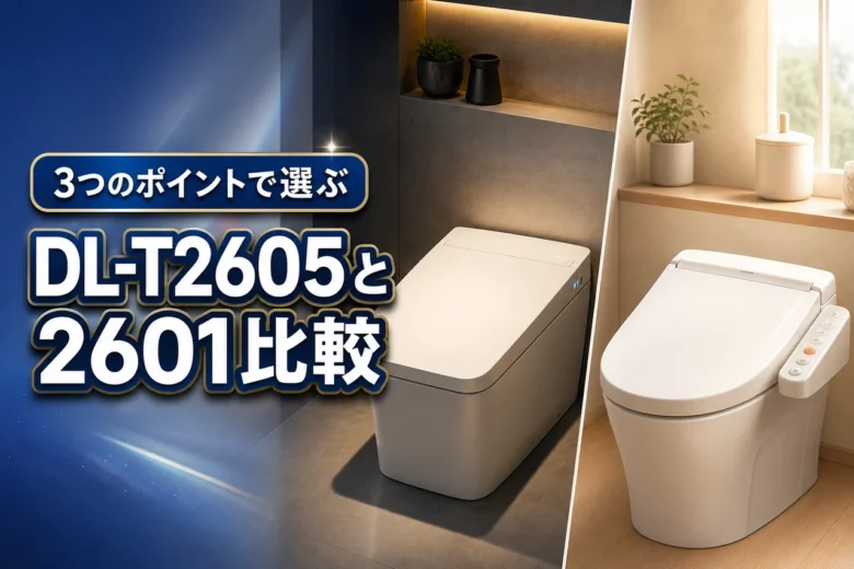 DL-T2605とDL-T2601の違いを比較！3つのポイントで選ぶならどっち？