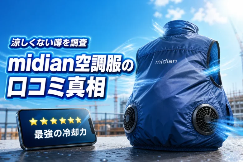 midianの空調服の口コミは本当？涼しくない噂や悪い評判の真相を徹底検証